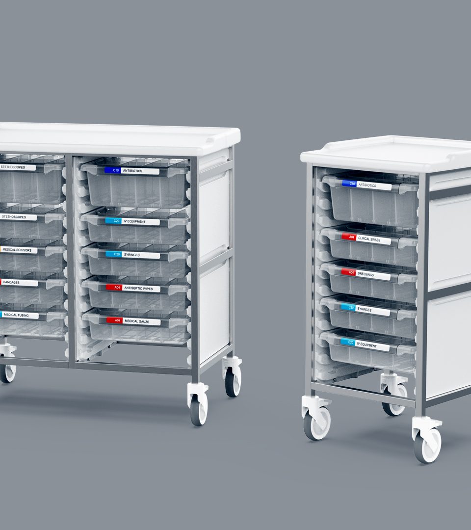 Hospital Care Tray Trolley FSW Design Limited